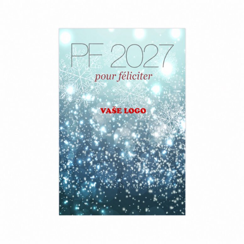 Firemná vianočná etiketa na víno 321 – PF 2027.