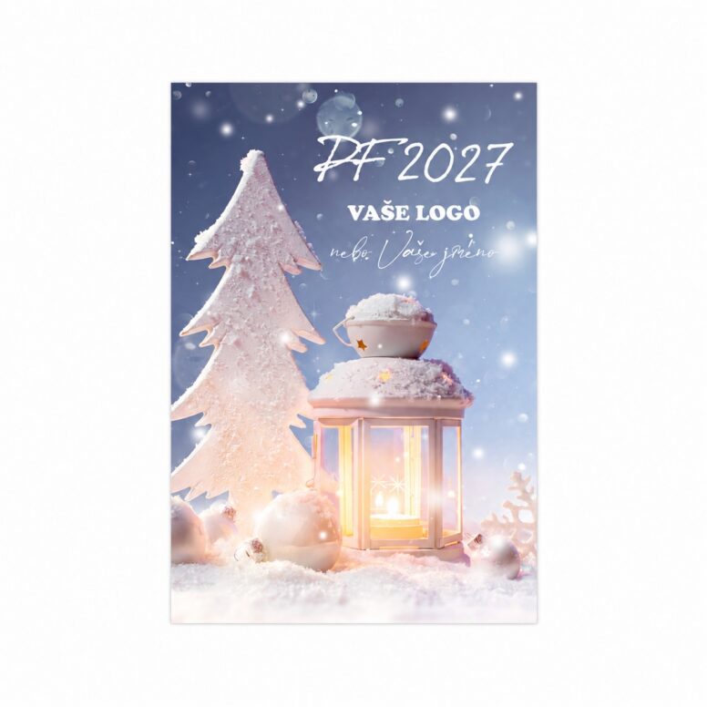 Firemná vianočná etiketa na víno 462 – PF 2027.