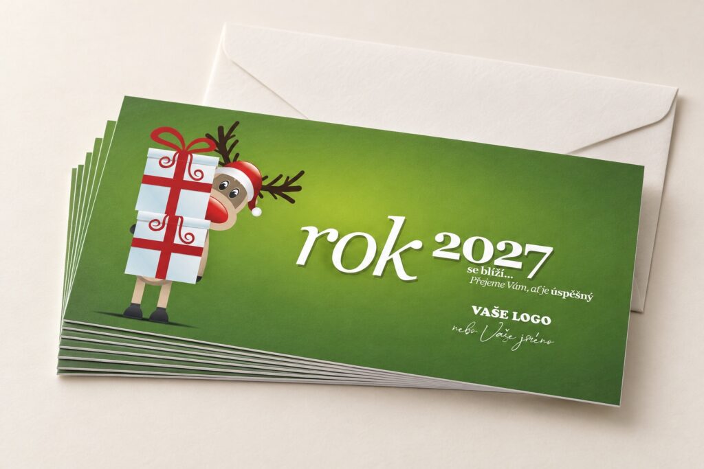 Detail sady novoročeniek 61 so sobom, darčekmi a rokom 2027.