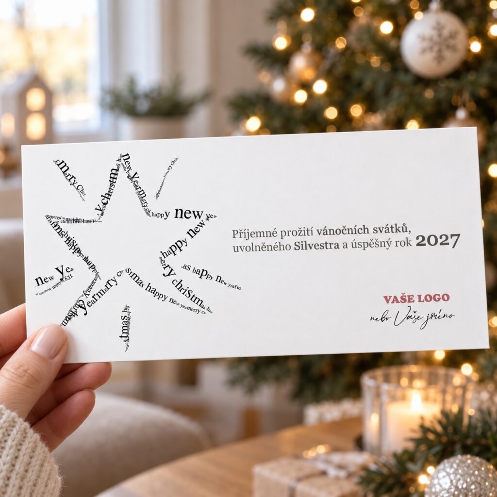 Novoročenka 177 Hviezda z nápisov v ruke