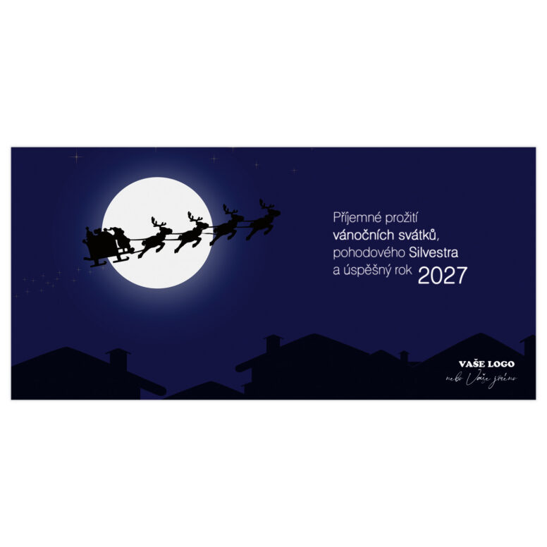 Novoročenka 140 – Santa se spřežením