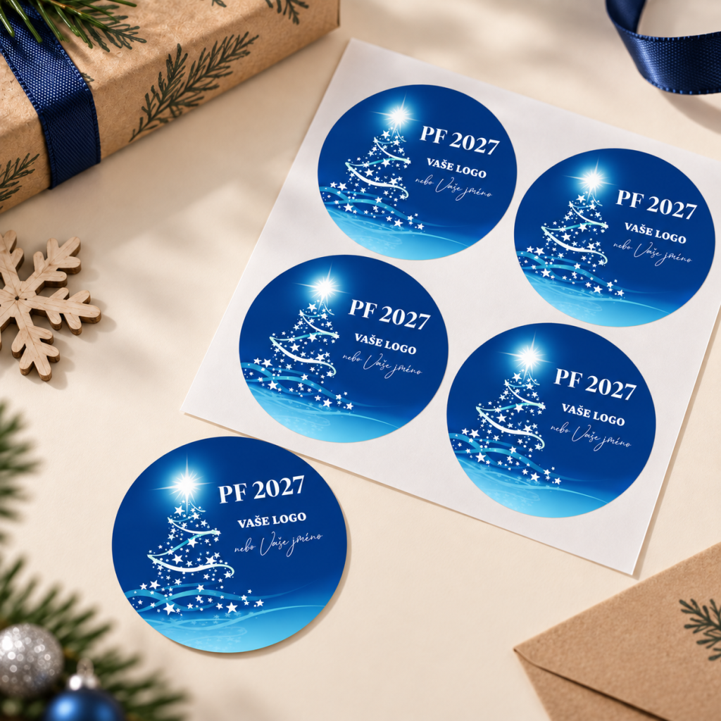 Vánoční samolepka 24 – PF 2027 – Produktový detail