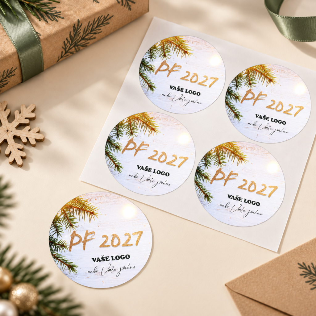 Vánoční samolepka 404 – PF 2027 – Produktový detail