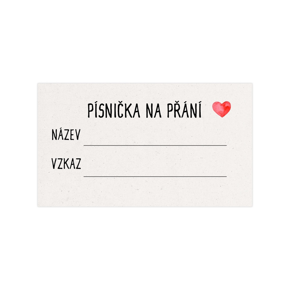 Kartička pro DJ 283 připravené pro kartička pro DJ