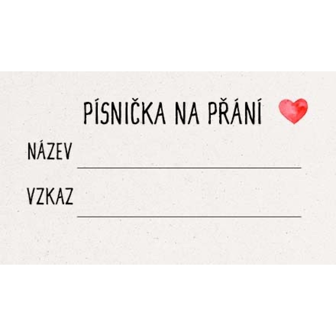 Kartička pro DJ 285 připravené pro kartička pro DJ