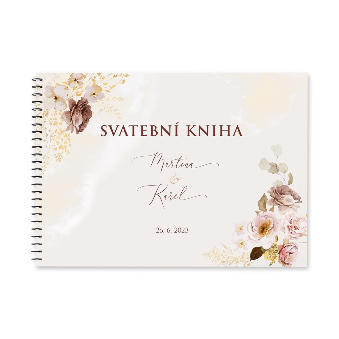 Svatební kniha 277 - svatební kniha hostů pro vzkazy