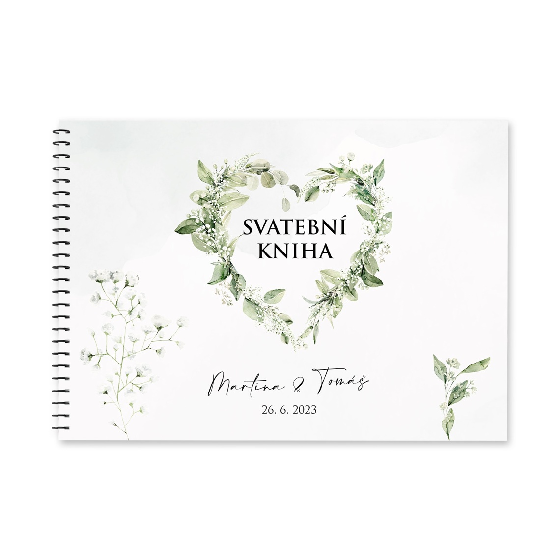 Svatební kniha 293 - svatební kniha hostů pro vzkazy