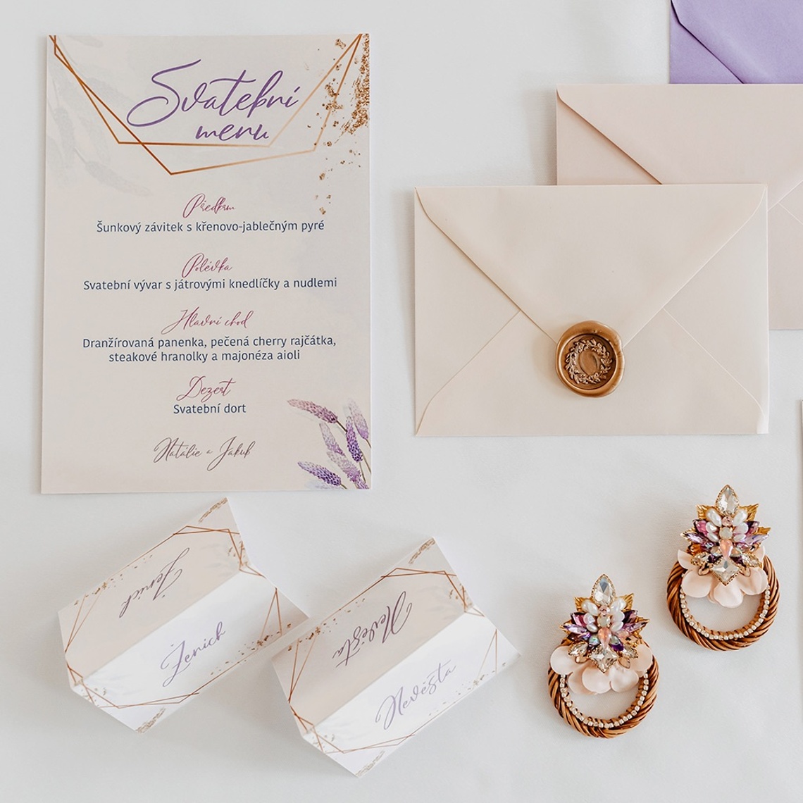 Detail produktu Svatební menu 262 pro svatební menu