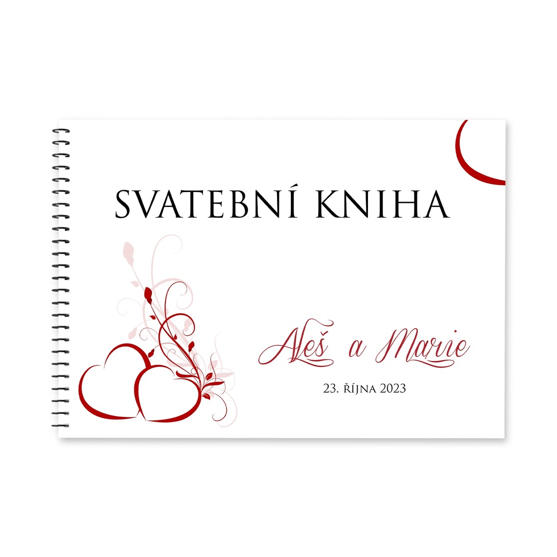 Svatební kniha 47 - svatební kniha hostů pro vzkazy