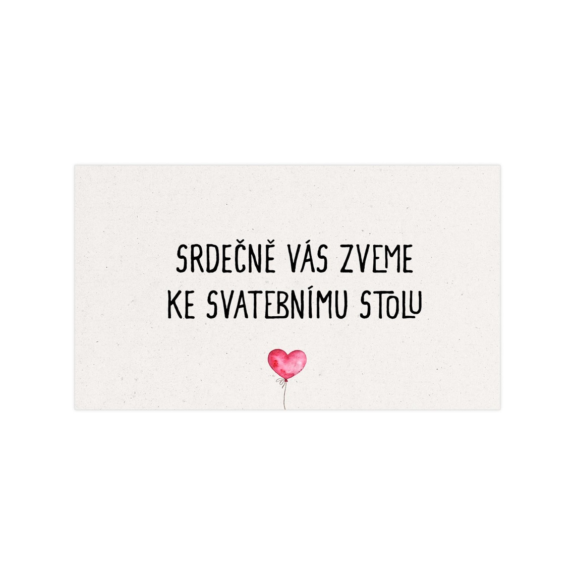 Pozvánka ke stolu 281 jako pozvánka ke svatebnímu stolu
