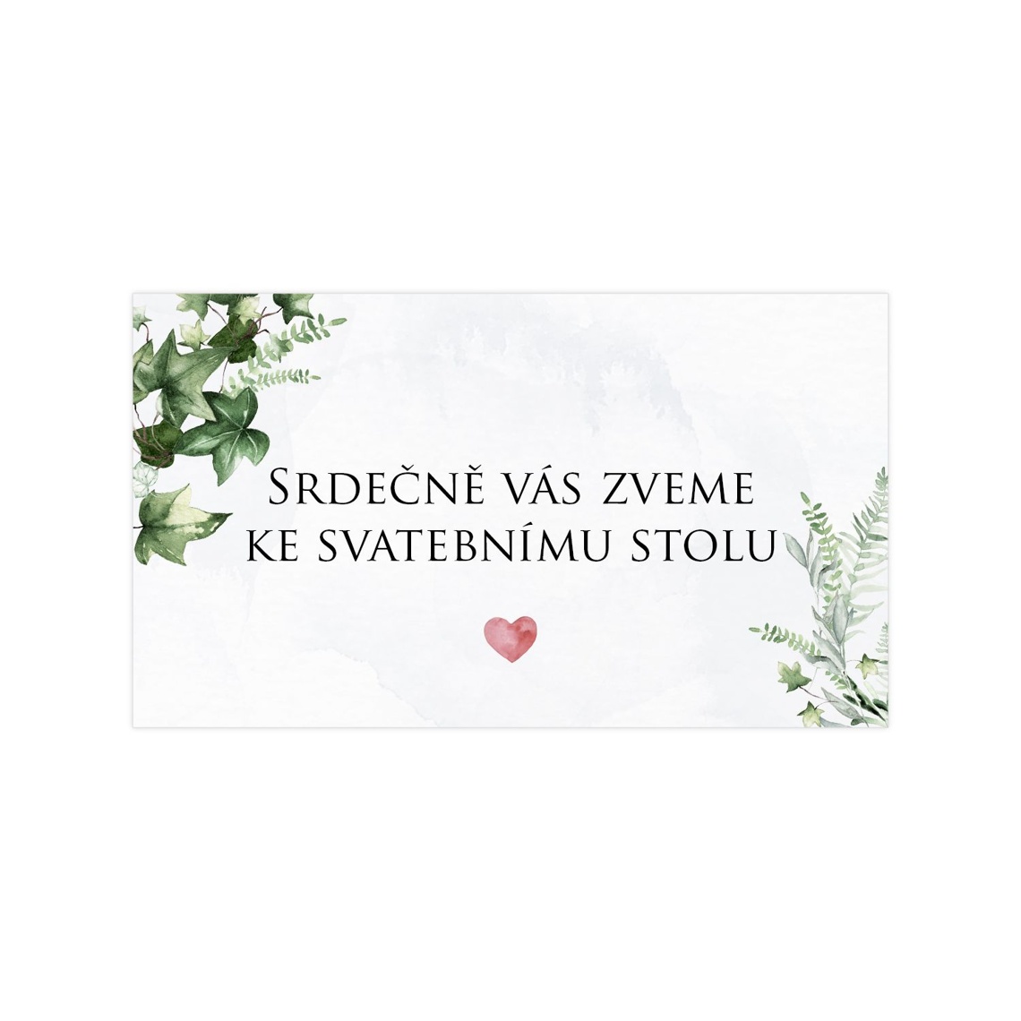 Pozvánka ke stolu 287 - pozvánka ke svatebnímu stolu
