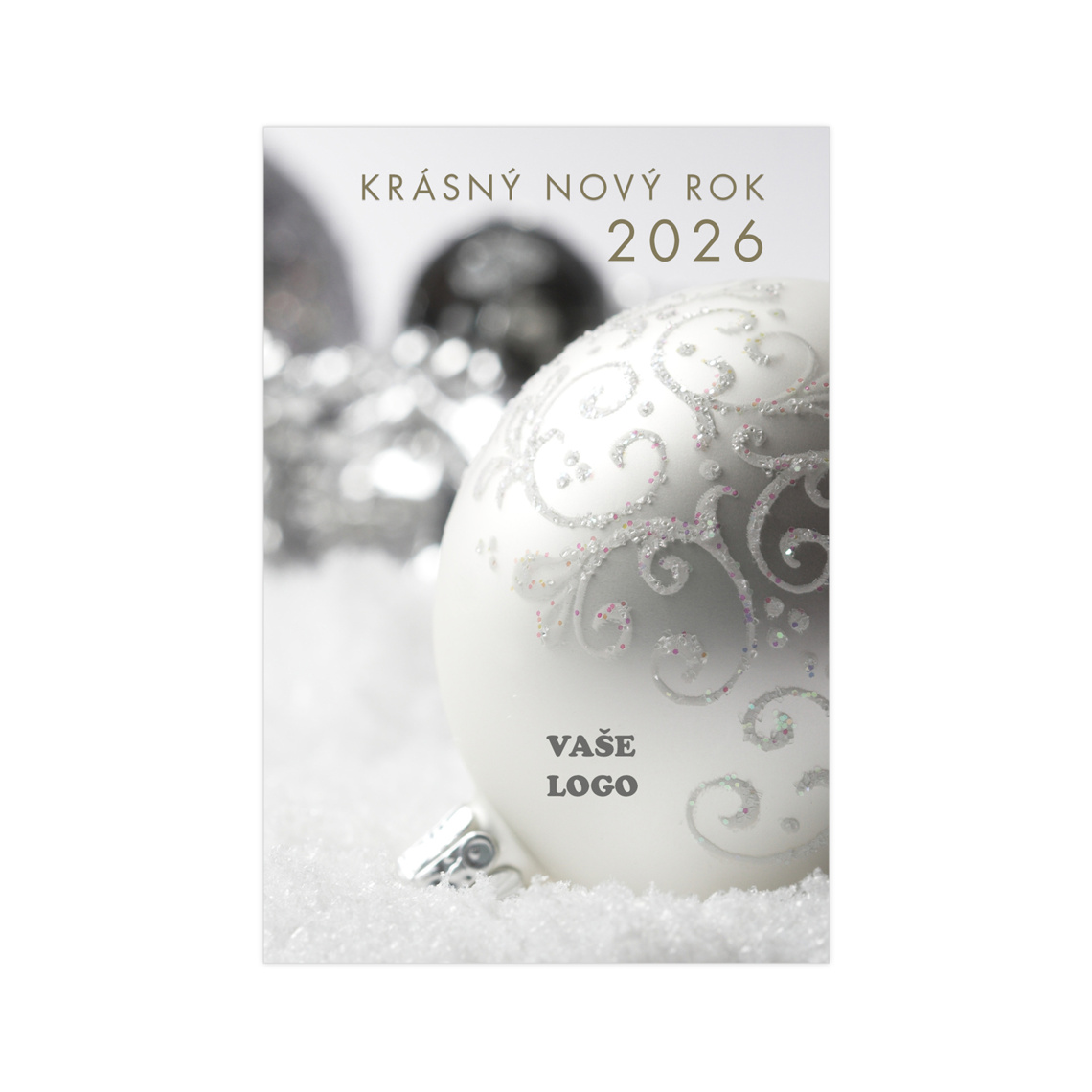 Vánoční etiketa na víno 123 - etiketa na svatební víno
