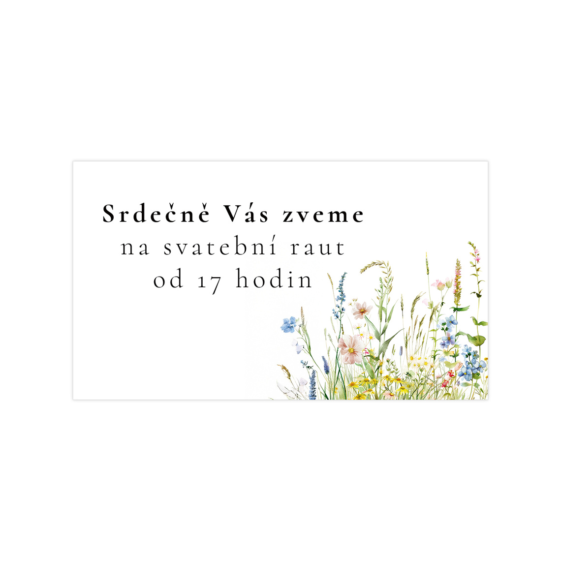 Pozvánka na raut 354 - pozvánka na svatební raut
