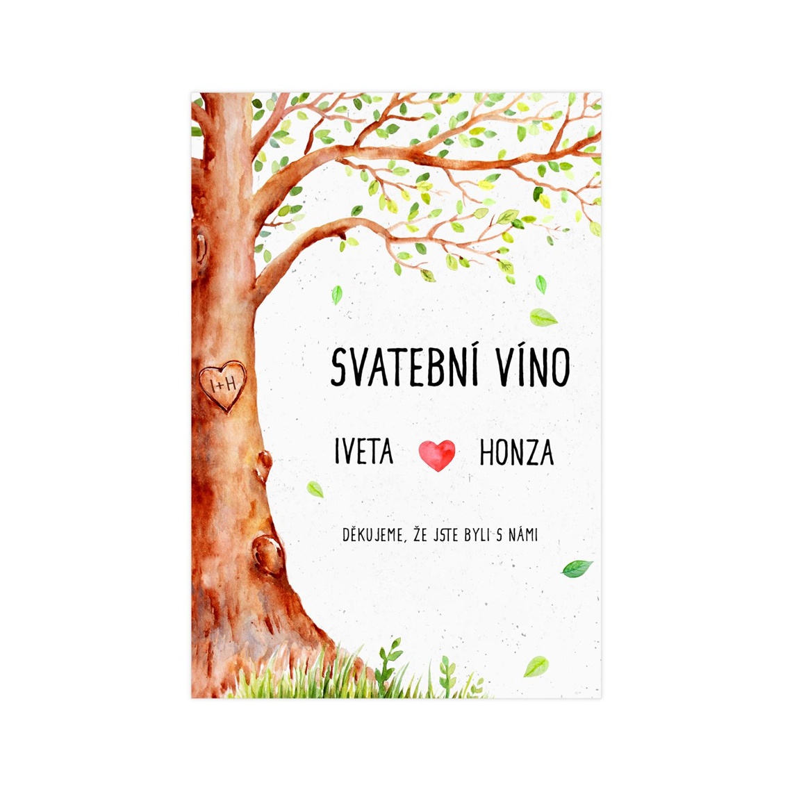Etiketa na svatební víno 189 připravené pro etiketa na svatební víno